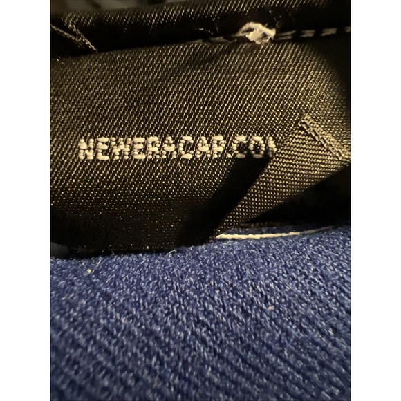 NY Mets Hat Blue New Era 59Fifty Fitted 7 5/8 Official On Field Cap - Picture 11 of 11